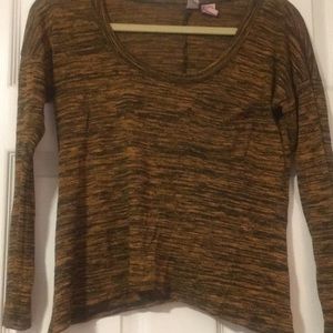 Black and gold long sleeve